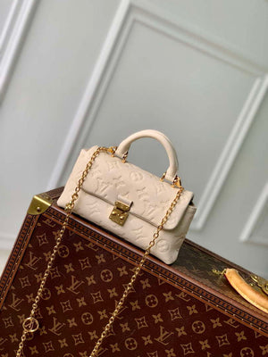 LV M12145 Louis Vuitton Nano Madeleine Bag Cream - Default Title - View 1