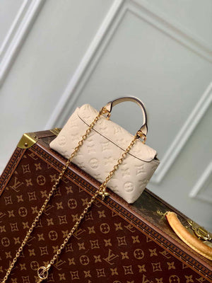 LV M12145 Louis Vuitton Nano Madeleine Bag Cream - Default Title - View 3
