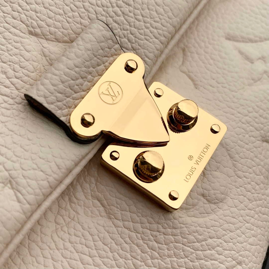 LV M12145 Louis Vuitton Nano Madeleine Bag Cream