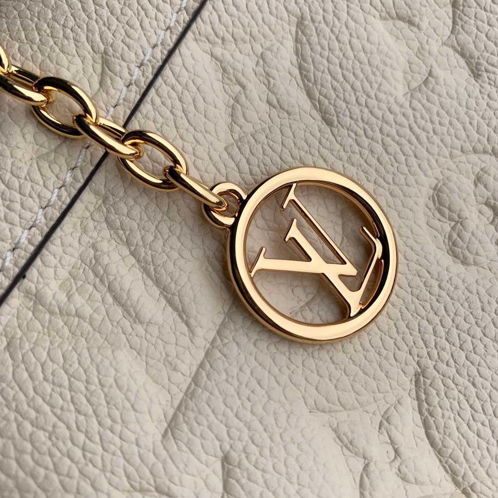 LV M12145 Louis Vuitton Nano Madeleine Bag Cream
