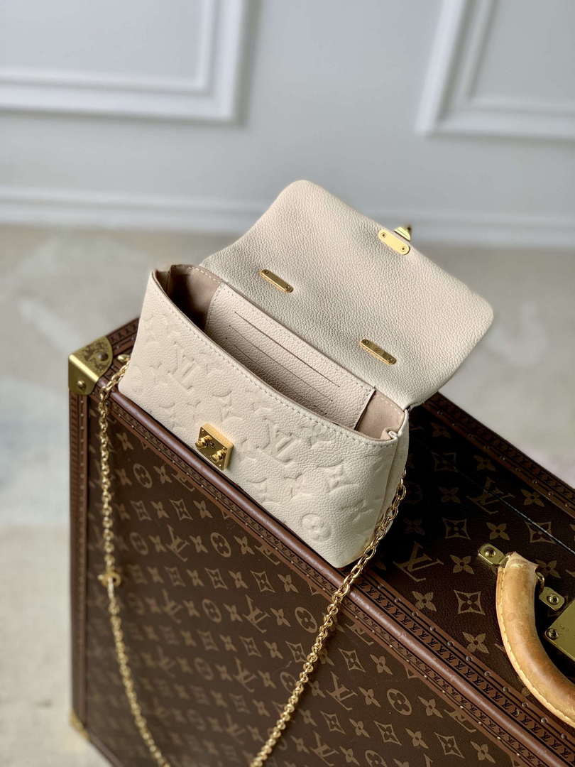 LV M12145 Louis Vuitton Nano Madeleine Bag Cream