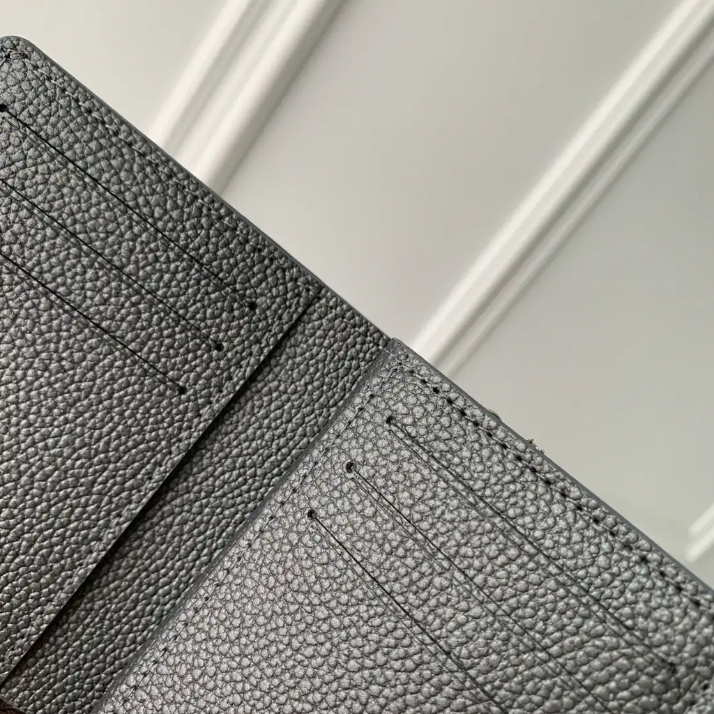 LV M12188 Louis Vuitton Cl¨¦a Wallet  Monogram Empreinte Pearl gray