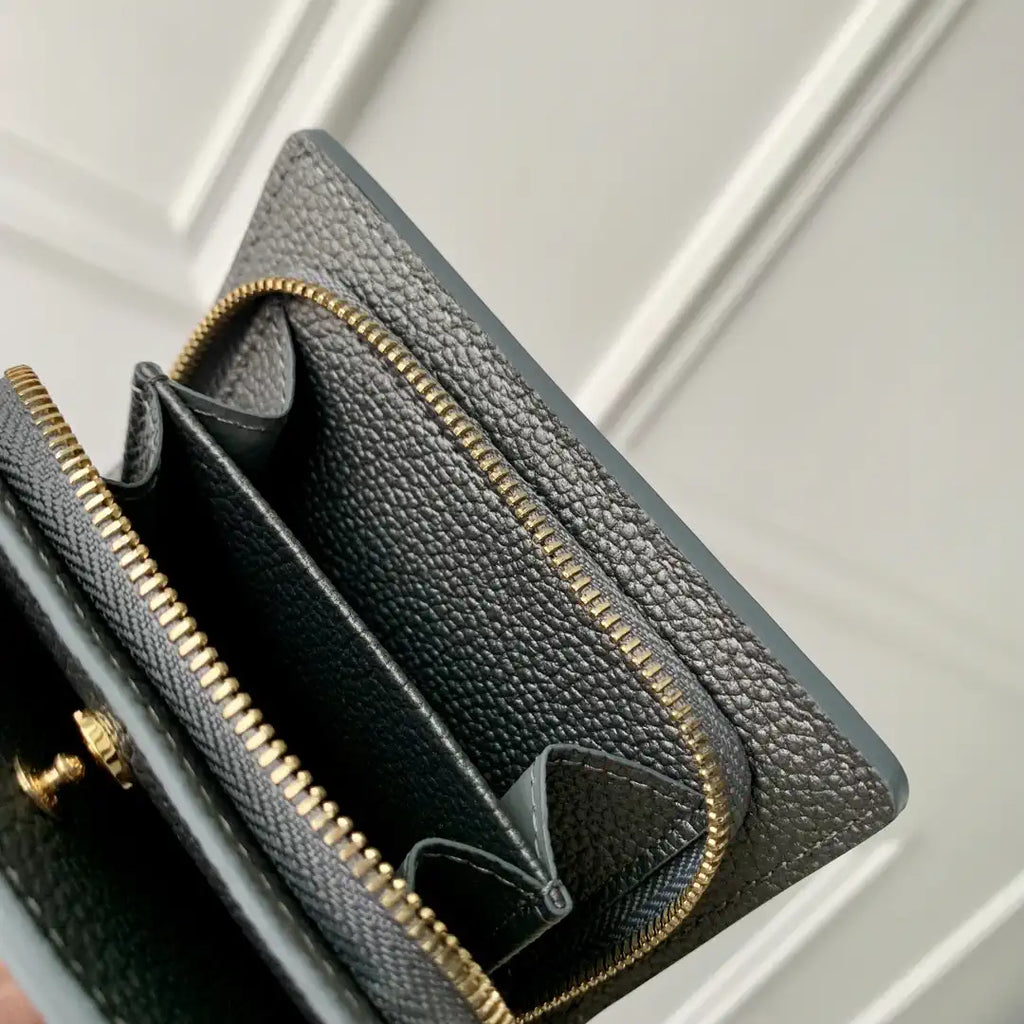 LV M12188 Louis Vuitton Cl¨¦a Wallet  Monogram Empreinte Pearl gray