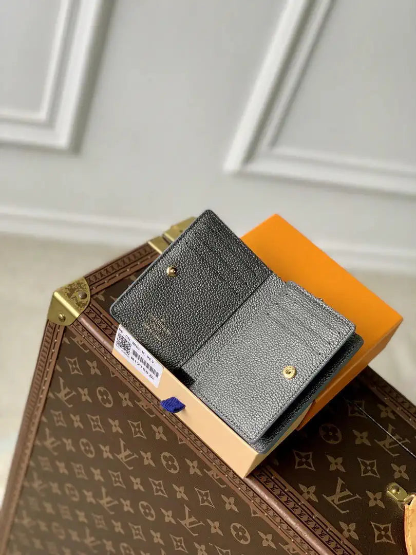 LV M12188 Louis Vuitton Cl¨¦a Wallet  Monogram Empreinte Pearl gray