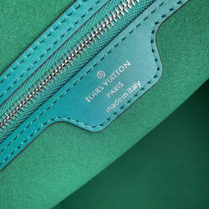 LV M12195 Louis Vuitton Neverfull MM Bag Epi Leather Green - Default Title - View 8