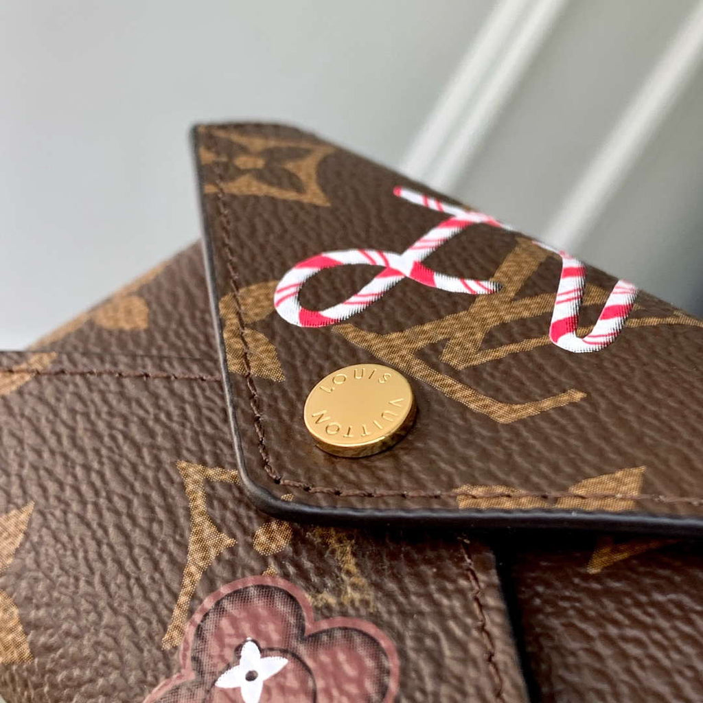 LV M12203 Louis Vuitton Kirigami Pochette Monogram / Candy Red
