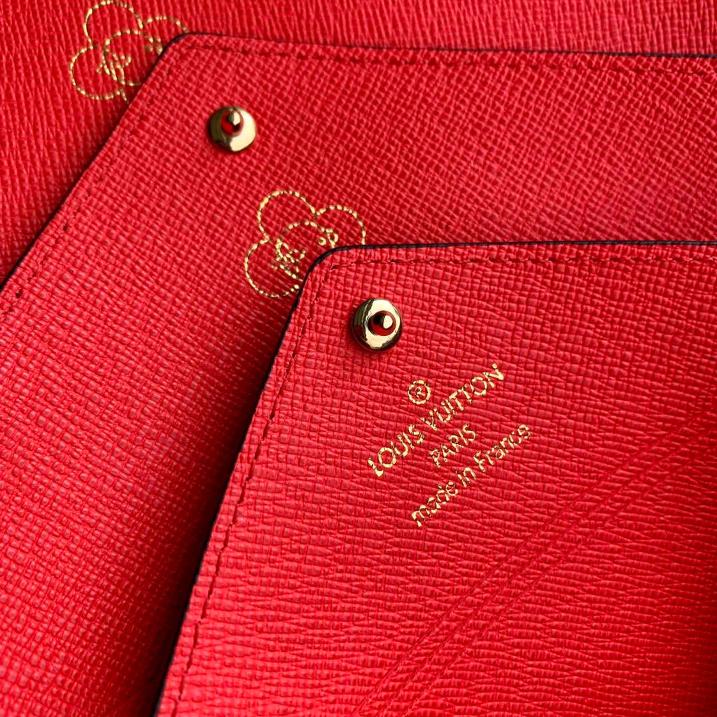 LV M12203 Louis Vuitton Kirigami Pochette Monogram / Candy Red