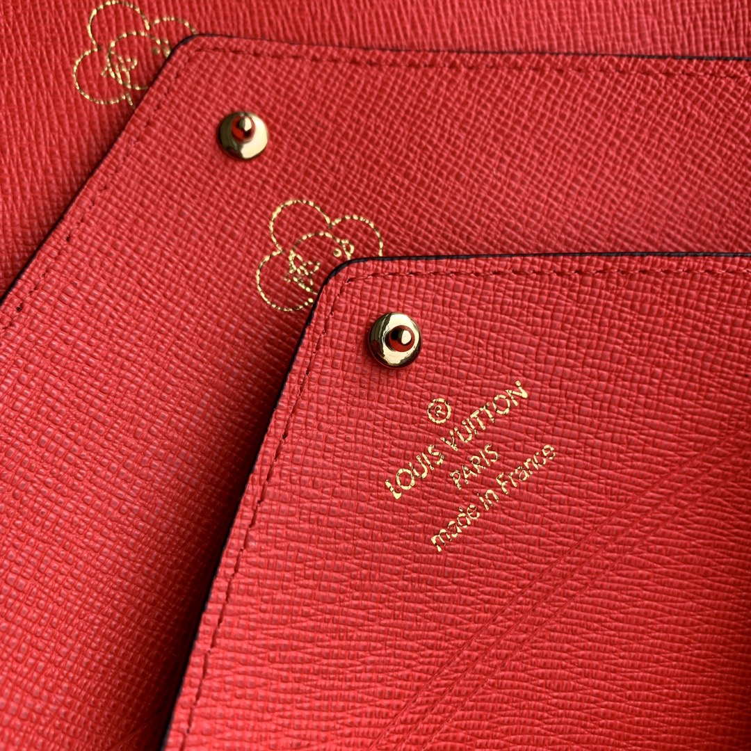LV M12203 Louis Vuitton Kirigami Pochette Monogram / Candy Red
