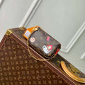 LV M12205 Louis Vuitton Mini Pochette Accessoires Candy Red - Default Title - View 1