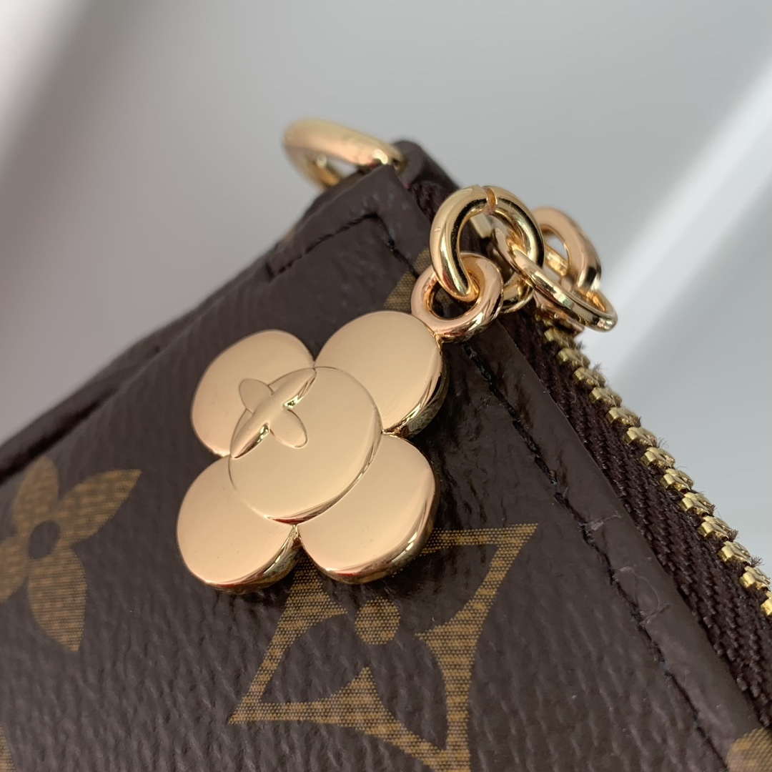 LV M12205 Louis Vuitton Mini Pochette Accessoires Candy Red