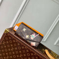 LV M12207 Louis Vuitton Sarah Wallet Candy Red - Default Title - View 1