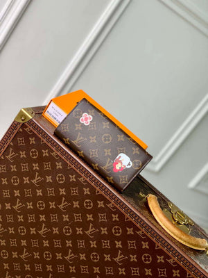 LV M12207 Louis Vuitton Sarah Wallet Candy Red - Default Title - View 2
