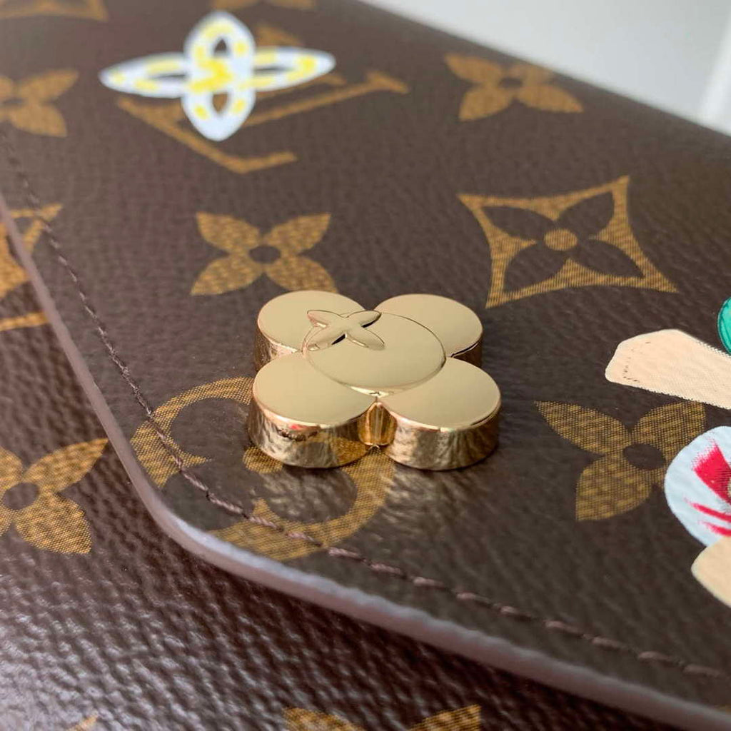LV M12207 Louis Vuitton Sarah Wallet Candy Red