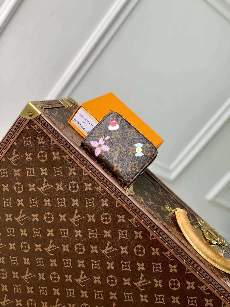 LV M12210 Louis Vuitton Zippy Coin Purse Candy Red