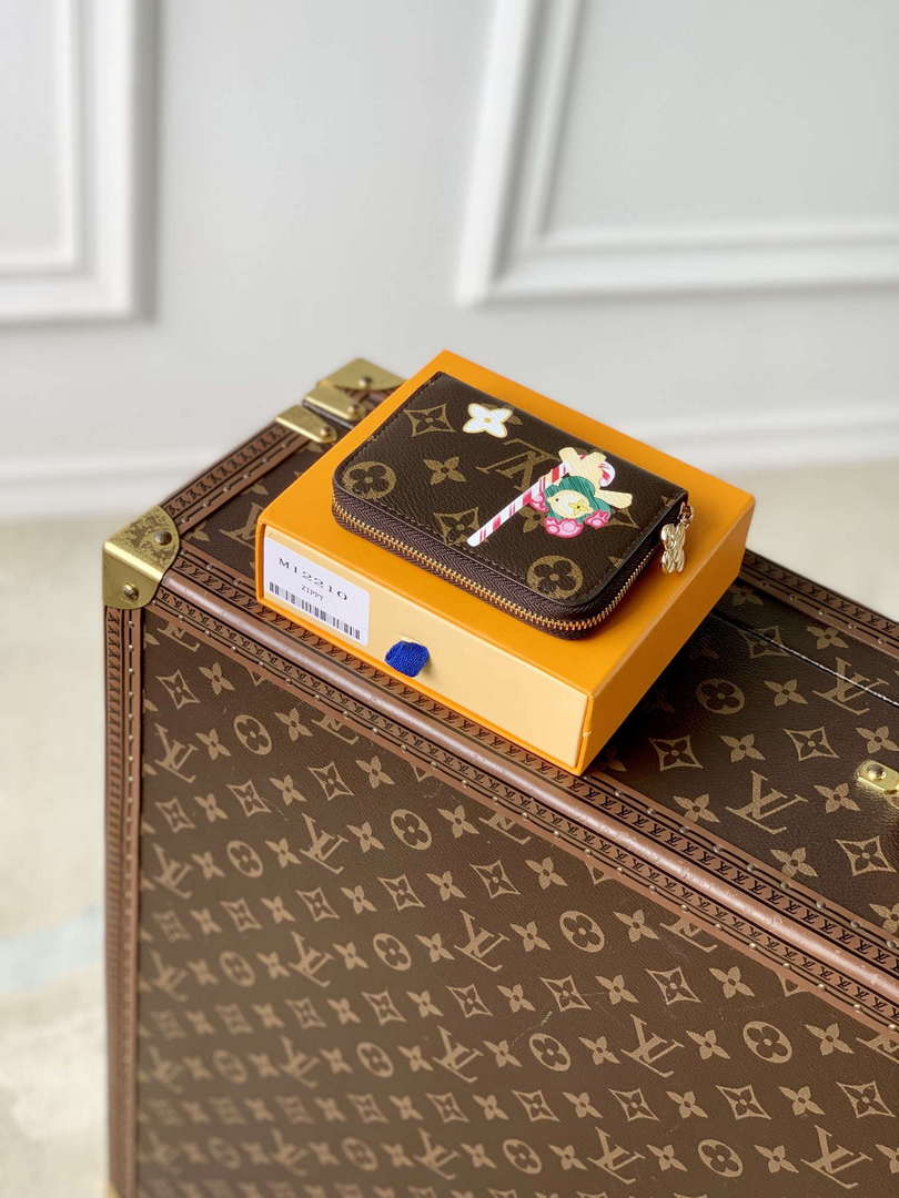 LV M12210 Louis Vuitton Zippy Coin Purse Candy Red