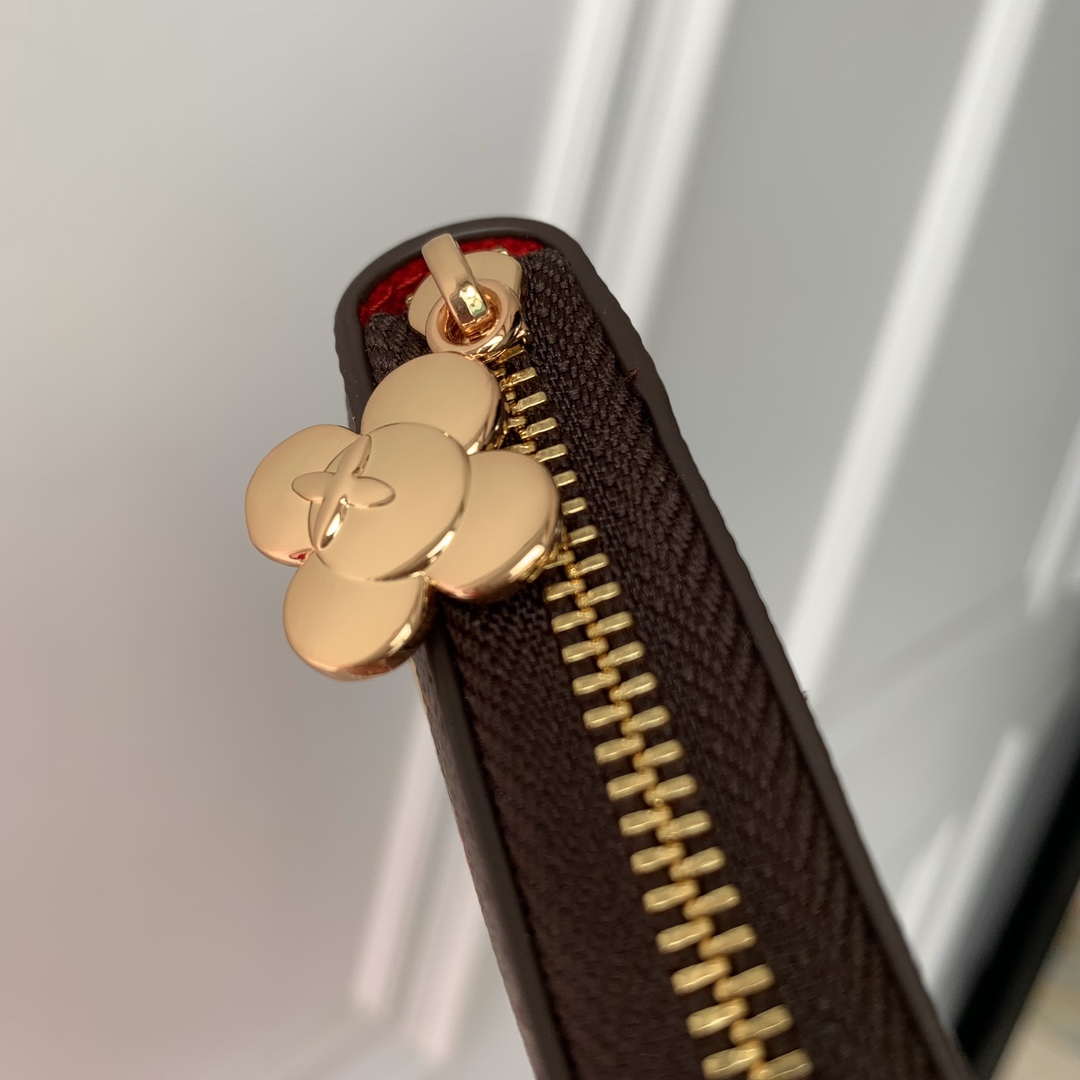 LV M12210 Louis Vuitton Zippy Coin Purse Candy Red