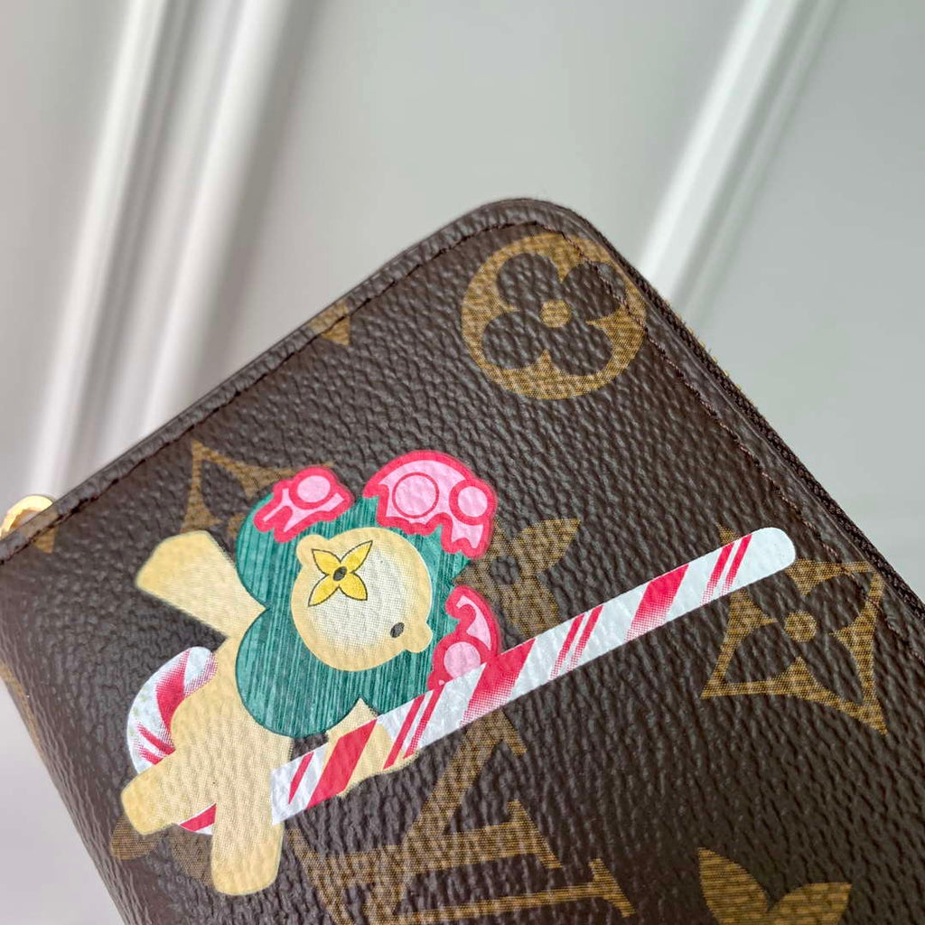 LV M12210 Louis Vuitton Zippy Coin Purse Candy Red
