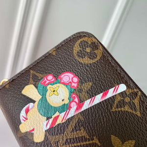 LV M12210 Louis Vuitton Zippy Coin Purse Candy Red - Default Title - View 5