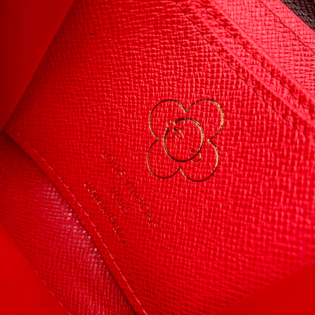 LV M12210 Louis Vuitton Zippy Coin Purse Candy Red