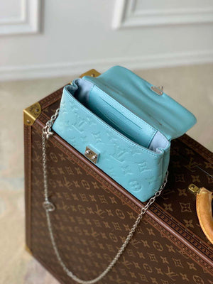 LV M12211 Louis Vuitton Nano Madeleine Bag Azur Frost - Default Title - View 9
