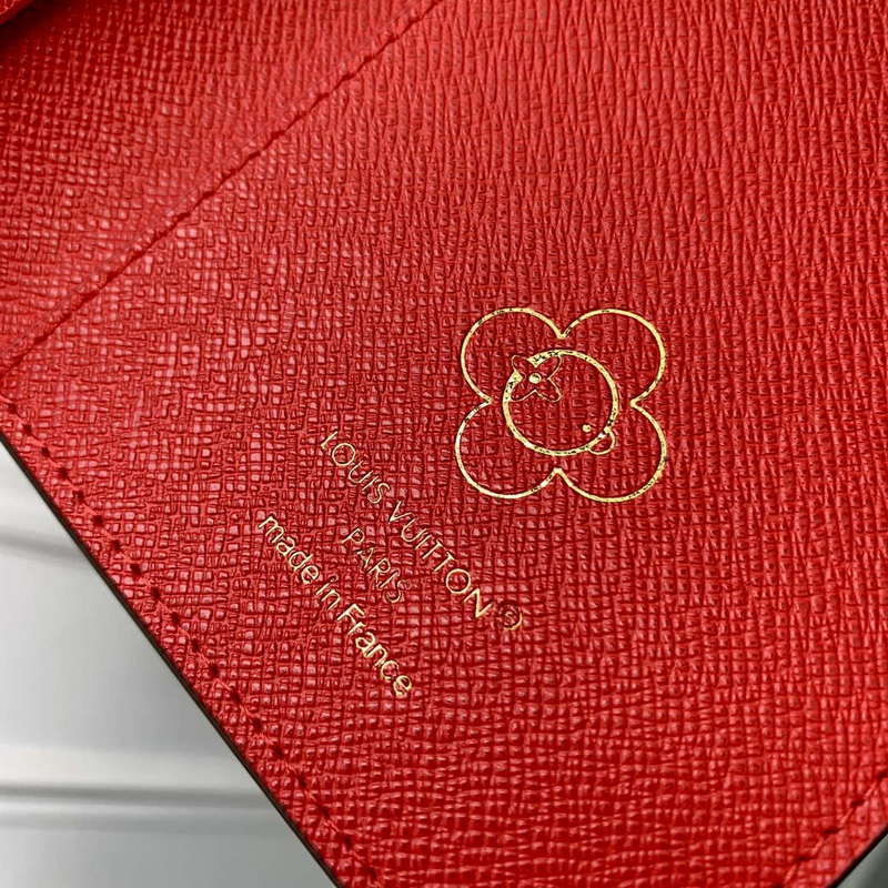 LV M12219 Louis Vuitton Passport Cover Candy Red