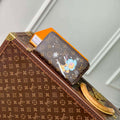 LV M12223 Louis Vuitton Zippy Wallet Azur Frost - Default Title - View 1