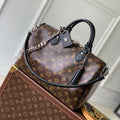 LV M12243 Louis Vuitton Speedy Soft 30 Dark Bag Monogram Black - Default Title - View 1