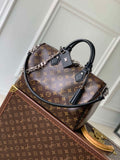 LV M12243 Louis Vuitton Speedy Soft 30 Dark Bag Monogram Black
