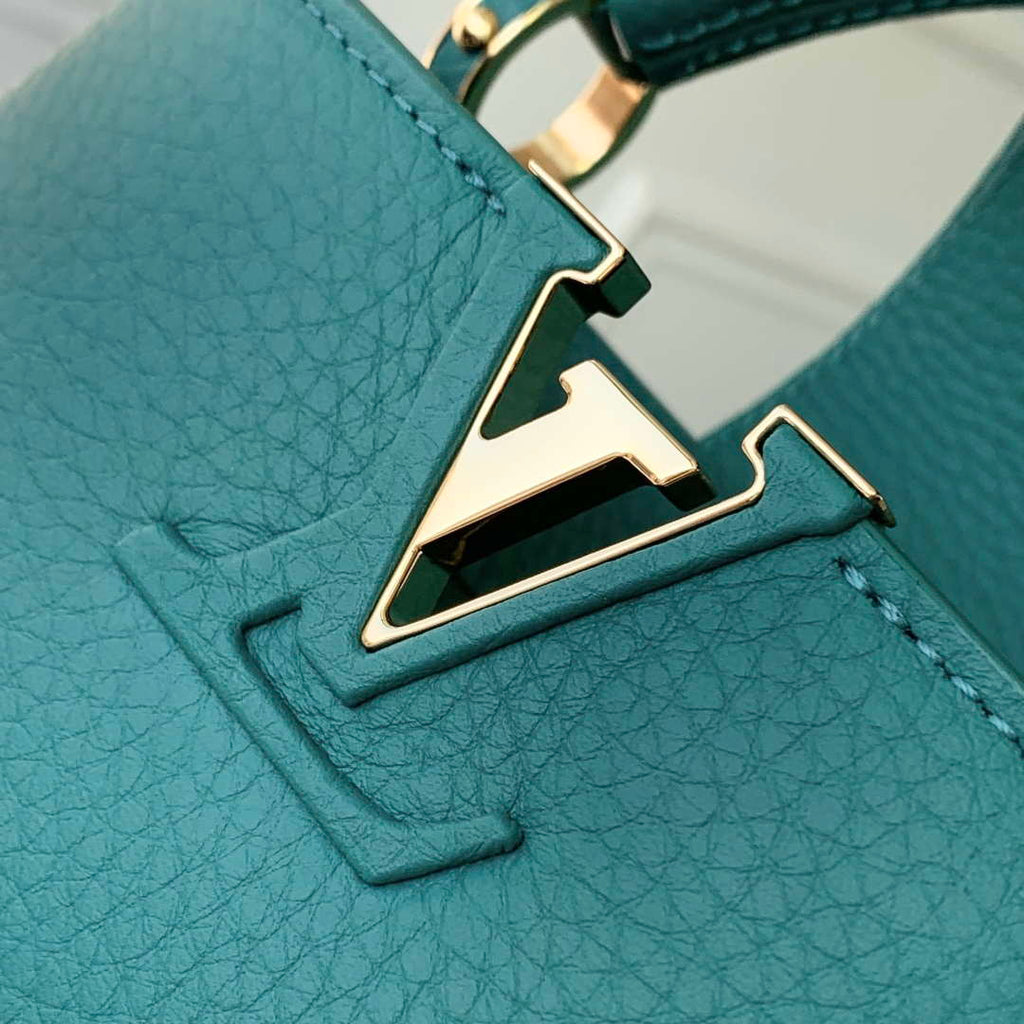 LV M12345 Louis Vuitton Capucines BB Bag Green