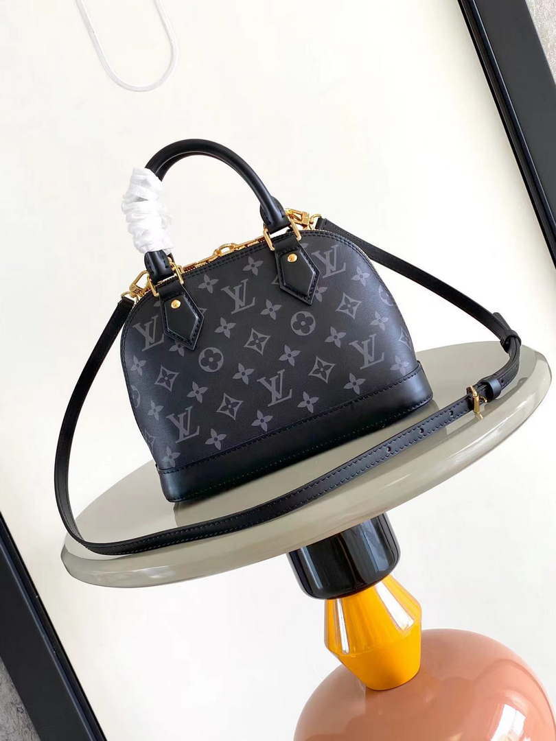 LV M12289 Louis Vuitton New Alma BB Bag Other Leathers Black