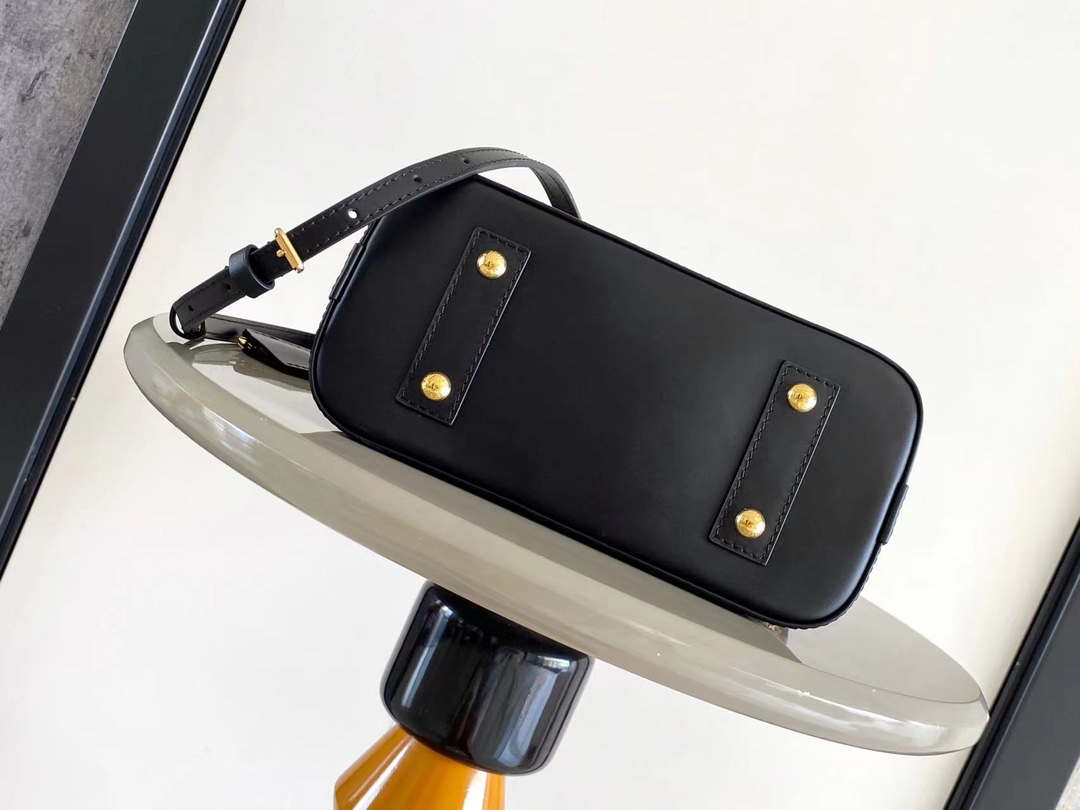 LV M12289 Louis Vuitton New Alma BB Bag Other Leathers Black - Default Title - View 4