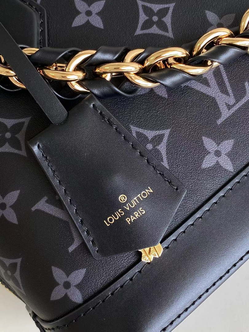 LV M12289 Louis Vuitton New Alma BB Bag Other Leathers Black