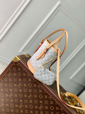 LV M12317 Louis Vuitton Nano Bucket Bag Mastic - Default Title - View 2