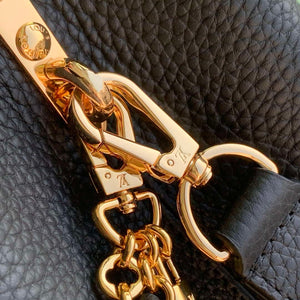 LV M12345 Louis Vuitton Capucines Mini Bag Black - Default Title - View 7
