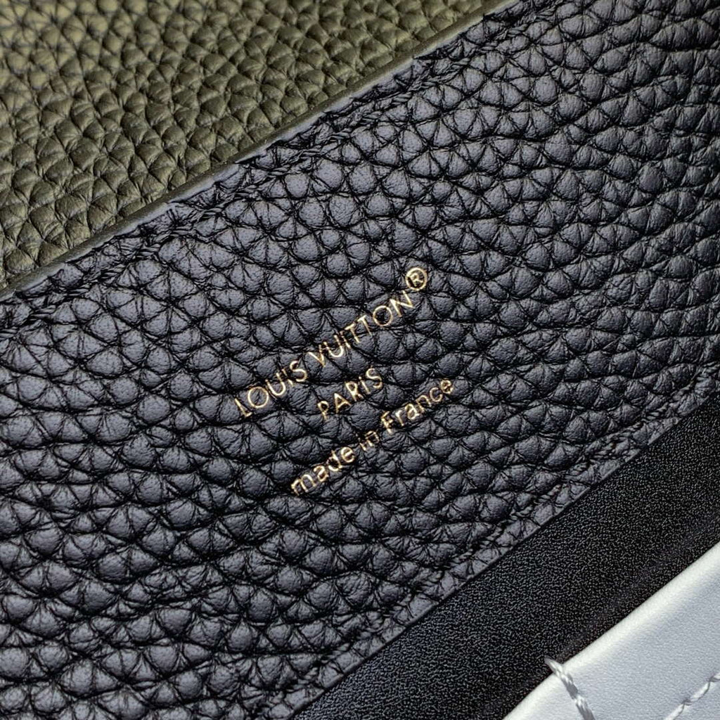 LV M12345 Louis Vuitton Capucines Mini Bag Black