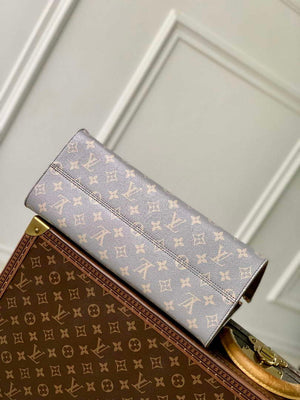 LV M12415 Louis Vuitton OnTheGo MM Bag Trianon Gray - Default Title - View 3