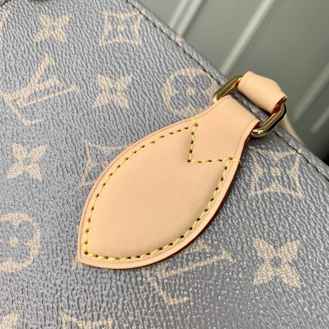 LV M12415 Louis Vuitton OnTheGo MM Bag Trianon Gray - Default Title - View 6