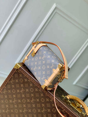 LV M12428 Louis Vuitton Side Trunk MM Bag Trianon Gray - Default Title - View 2