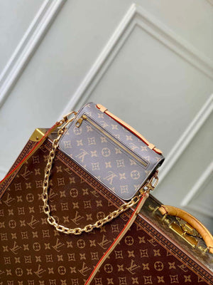 LV M12429 Louis Vuitton Pochette M¨¦tis East West Bag Trianon Gray - Default Title - View 3