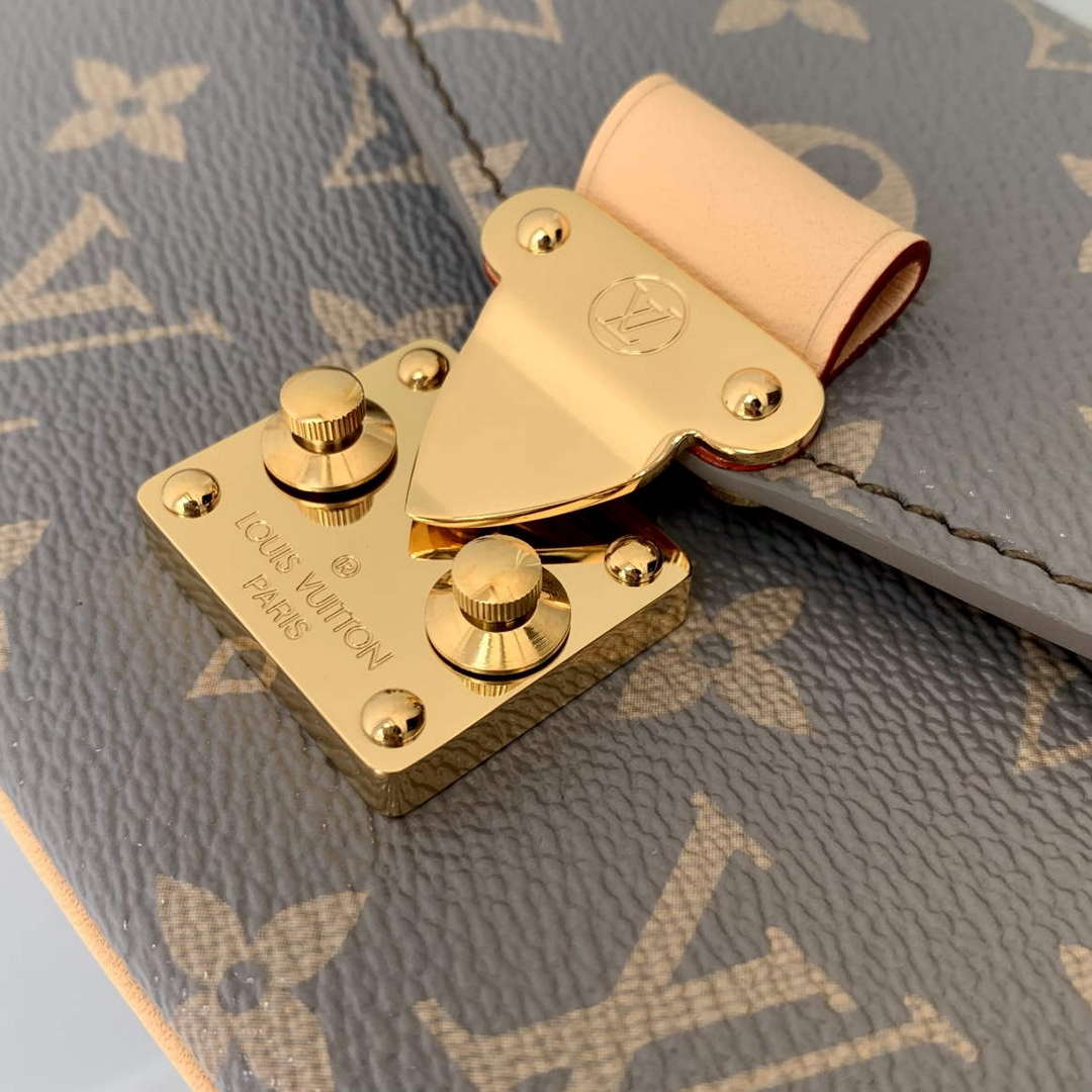 LV M12429 Louis Vuitton Pochette M¨¦tis East West Bag Trianon Gray - Default Title - View 5