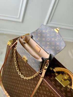 LV M12429 Louis Vuitton Pochette M¨¦tis East West Bag Trianon Gray - Default Title - View 9
