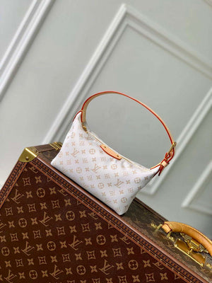 LV M12433 Louis Vuitton Hills Pochette Handbag Mastic - Default Title - View 1