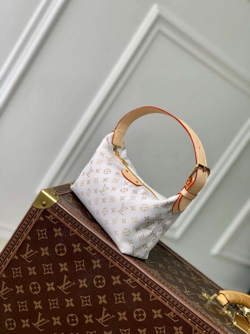 LV M12433 Louis Vuitton Hills Pochette Handbag Mastic - Default Title - View 2