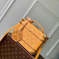 LV M12458 Louis Vuitton Handle Trunk Bag Yellow
