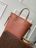 LV M12467 Louis Vuitton Neverfull MM Bag Epi Leather Brown