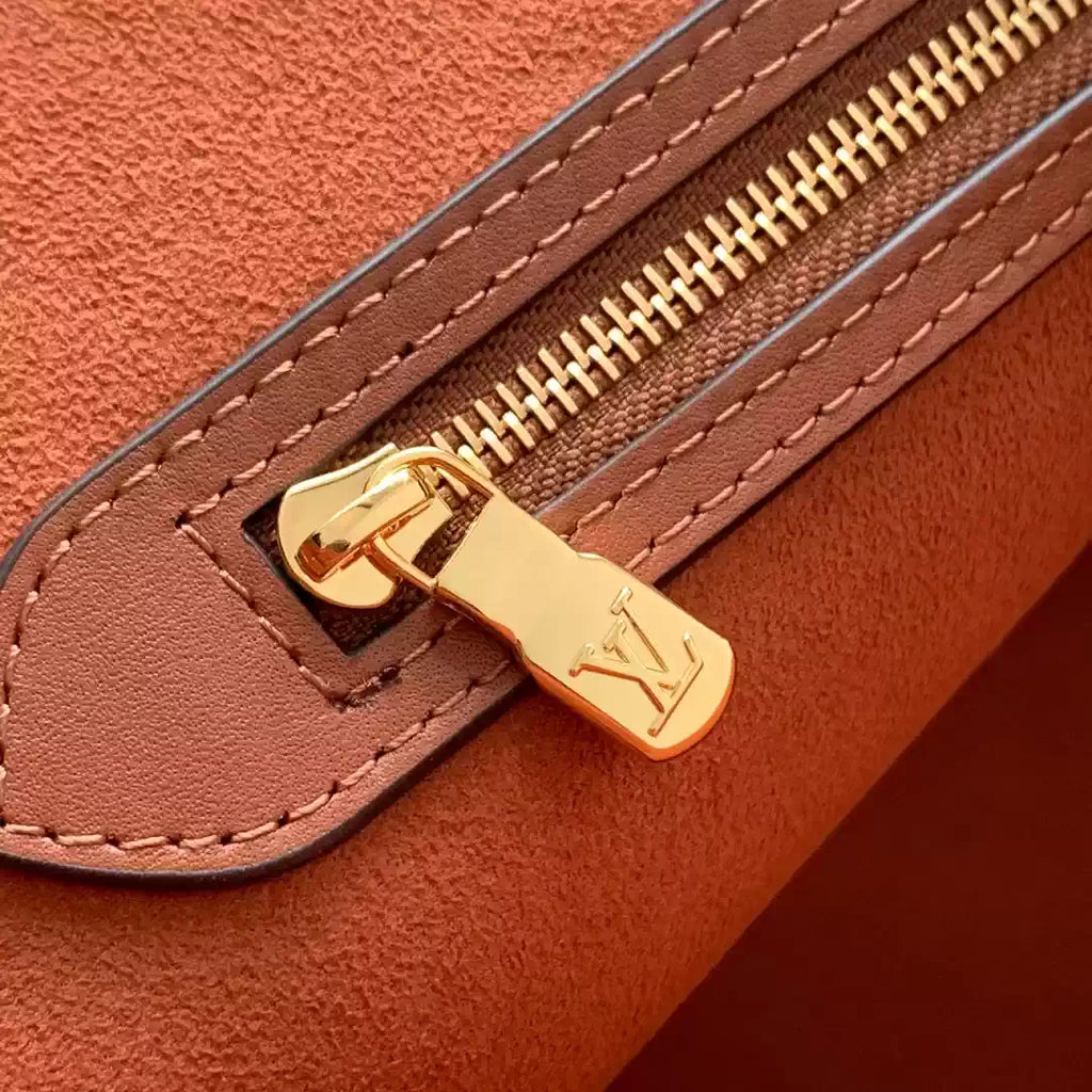 LV M12467 Louis Vuitton Neverfull MM Bag Epi Leather Brown