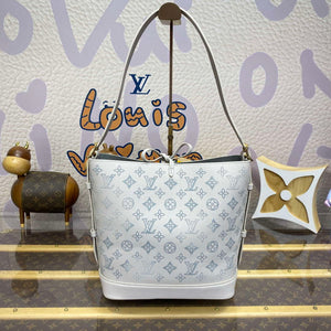 LV M12496 Louis Vuitton Flore Handbag Brume Gray - Default Title - View 3