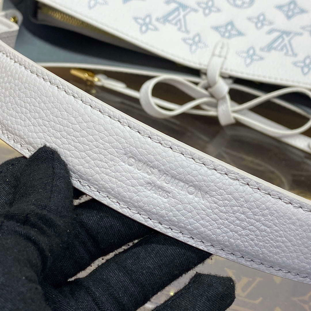 LV M12496 Louis Vuitton Flore Handbag Brume Gray