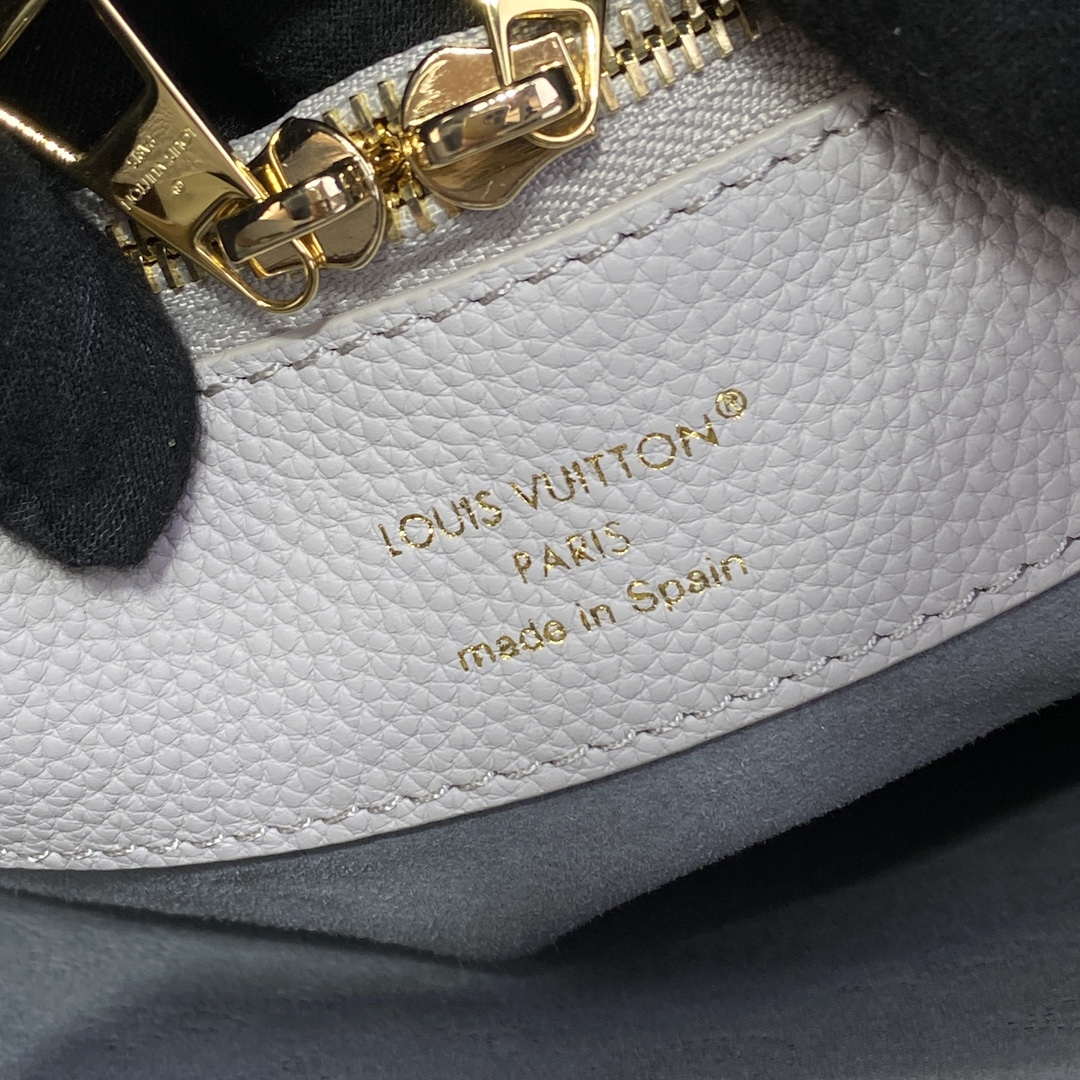 LV M12496 Louis Vuitton Flore Handbag Brume Gray - Default Title - View 8