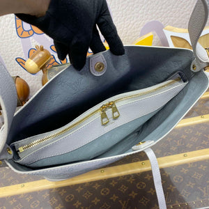 LV M12496 Louis Vuitton Flore Handbag Brume Gray - Default Title - View 9